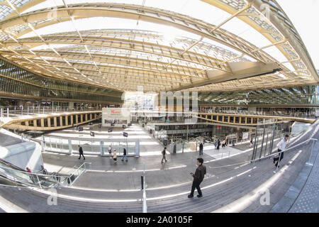 FORUM DES HALLES DEVIENT WESTFIELD Forum des Halles Stockfoto