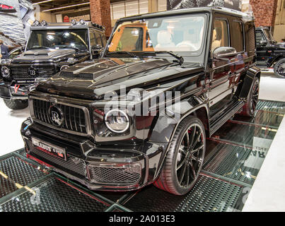 SUV BRABUS G V 12 900 auf einem Mercedes-AMG G63 mit 900 PS auf der IAA 2019 in Frankfurt Stockfoto