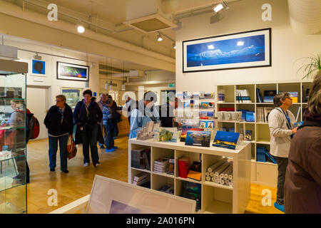 Galleri Spitzbergen, Longyearbyen, Svalbard Inseln, Artic Ocean, Norwegen, Europa Stockfoto