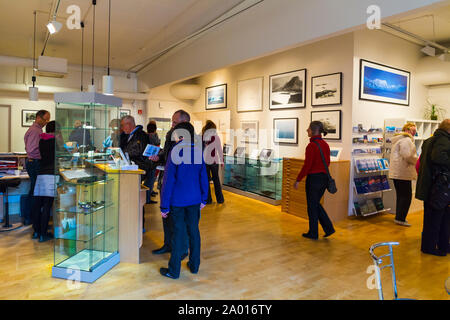 Galleri Spitzbergen, Longyearbyen, Svalbard Inseln, Artic Ocean, Norwegen, Europa Stockfoto