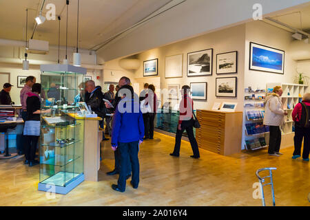 Galleri Spitzbergen, Longyearbyen, Svalbard Inseln, Artic Ocean, Norwegen, Europa Stockfoto