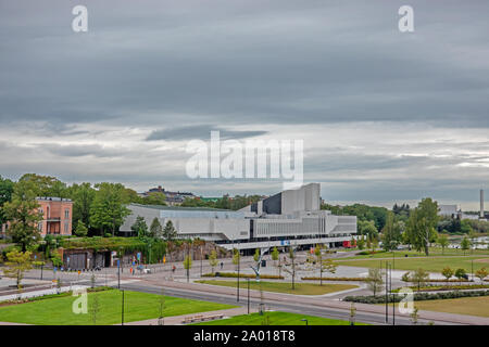 Finlandia Haus in Helsinki, der Hauptstadt von Finnland Stockfoto