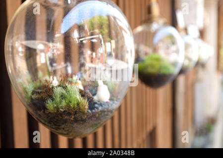 Japans onsen Stadt, Shibu Onsen, Präfektur Nagano, Japan, Stockfoto