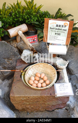 Japans onsen Stadt, Shibu Onsen, Präfektur Nagano, Japan, Stockfoto