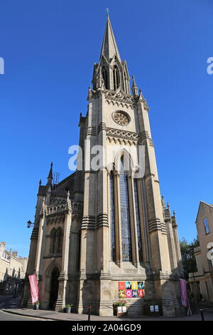 St Michael's Kirche, Breite Straße, Badewanne, Somerset, England, Großbritannien, USA, UK, Europa Stockfoto