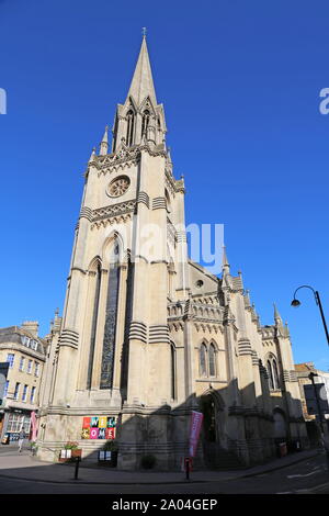 St Michael's Kirche, Breite Straße, Badewanne, Somerset, England, Großbritannien, USA, UK, Europa Stockfoto