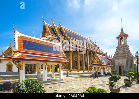 Wat Phra Kaew im Grand Palace, Bangkok, Thailand Stockfoto
