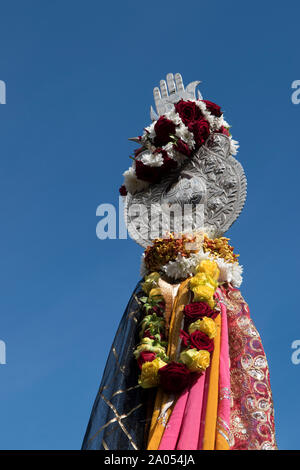 Muslimische Gemeinschaft Bradford 2019 2010 s UK. Tag der Ashura Parade der schiitischen Muslime erinnern das Martyrium von Shafiq Husayn ibn Ali in der Schlacht von Kerbela HOMER SYKES Stockfoto