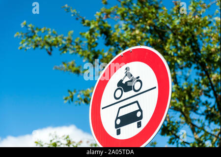 - Fahrverbot Fahrverbot Stockfoto