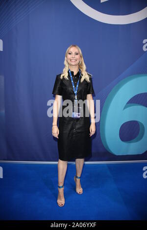 Susanne Klebn lebt bei der IFA 2019 auf der ARD Bühne. Berlin, 08.09.2019 Stockfoto