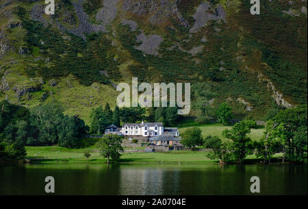 Waternook Estate Hotel unter Hallin fiel in der Nähe von howtown auf See Ullswater im englischen Lake District Stockfoto