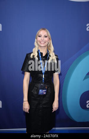 Susanne Klebn lebt bei der IFA 2019 auf der ARD Bühne. Berlin, 08.09.2019 Stockfoto