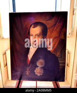 Achilleion Palast, Gastouri, Korfu, Ionische Inseln, Griechenland Stockfoto