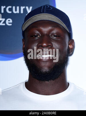 Stormzy während der Hyundai Mercury Prize 2019, bei Eventim Apollo, London statt. Stockfoto