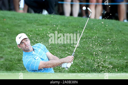 Der Engländer Paul Casey während des Tages eine der BMW PGA Championship in Wentworth Golf Club, Surrey. Stockfoto