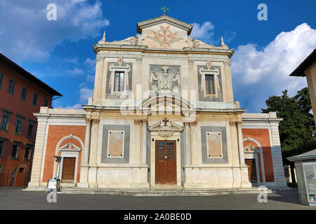 Die Kirche von Santo Stefano dei Cavalieri, Piazza dei Cavalieri, Pisa, Italien Stockfoto