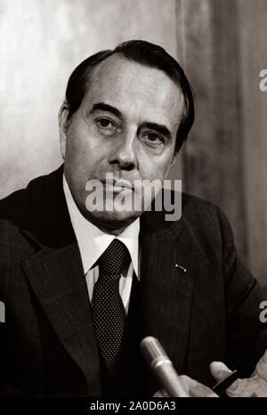 United States Senator Bob Dole Nachrichten Konferenz in Washington, D.C. Stockfoto