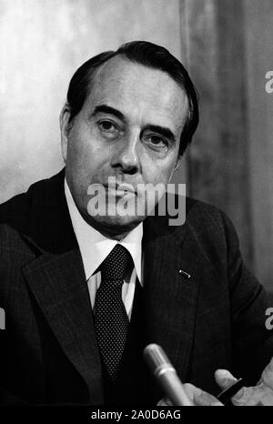 United States Senator Bob Dole Nachrichten Konferenz in Washington, D.C. Stockfoto