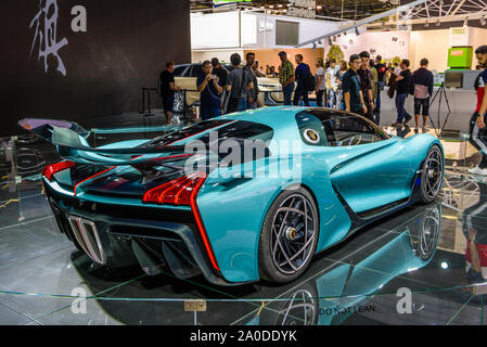 FRANKFURT, Deutschland - September 2019:, IAA International Motor Show Auto Ausstellung. Stockfoto