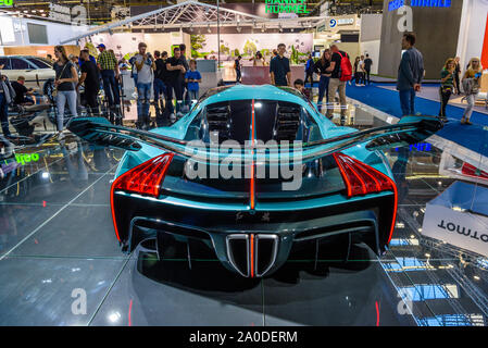 FRANKFURT, Deutschland - September 2019:, IAA International Motor Show Auto Ausstellung. Stockfoto