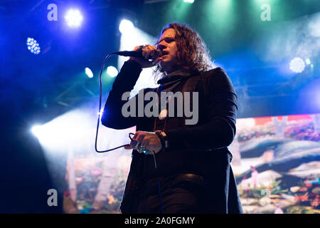 Amerikanische band rivalisierenden Söhne bei Summerset Music & Arts Festival im Fort Langley in Langley, BC am 30. August 2019 Stockfoto