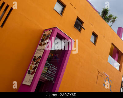 SOUTHWARK, LONDON: Die Mode und Textil Museum - Modern Fashion Museum in Bermondsey Street Stockfoto