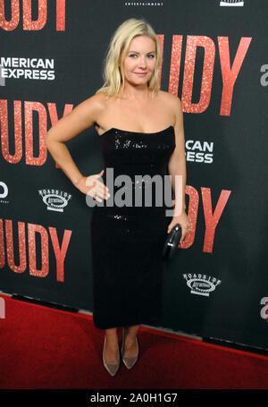 Beverly Hills, Kalifornien, USA, 19. September 2019 Schauspielerin Elisha Cuthbert besucht die Los Angeles Premiere von Straßenkontrollen Attraktion des 'Judy' am 19. September 2019 an der Samuel Goldwyn Theater in Beverly Hills, Kalifornien, USA. Foto von Barry King/Alamy leben Nachrichten Stockfoto