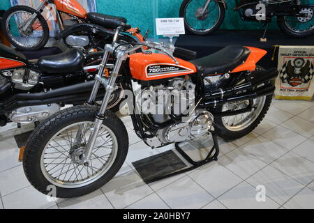 Harley Davidson Motorrad. Stockfoto