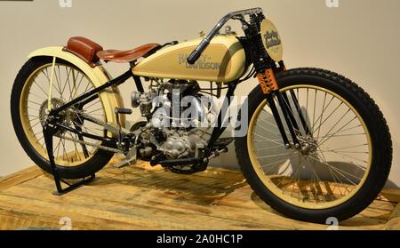 Harley Davidson Motorrad. Stockfoto