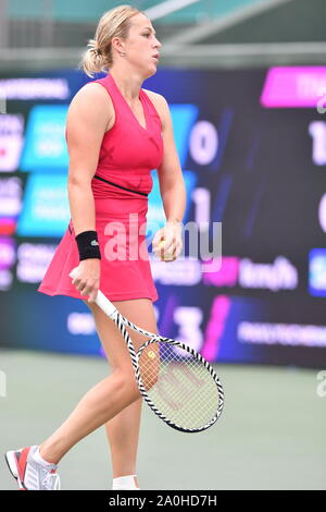 Osaka, Japan. 20 Sep, 2019. Anastasia PAVLYUCHENKOVA (RUS), 20. September 2019 - Tennis: Viertelfinale im ITC Utsubo Tennis Center während 2019 TORAY PAN PACIFIC OPEN Tennis Turnier in Osaka, Japan. Credit: SportsPressJP/LBA/Alamy leben Nachrichten Stockfoto