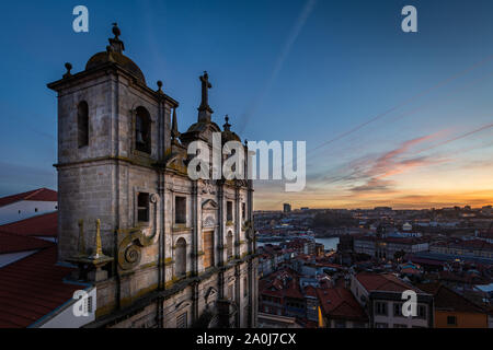 Grilos Kirche Igreja dos Grilos in Porto, Portugal Stockfoto