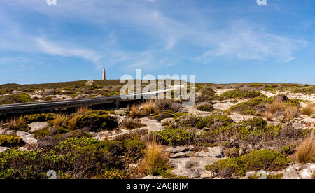 Cape du Couedic Leuchtturms station in Flinders Chase National Park, Australien, Kangaroo Island Stockfoto