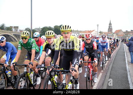 Tour durch Großbritannien, die durch Berwick upon Tweed 2019 Stockfoto