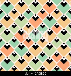 Geometrie minimalistisches artwork Poster mit einfachen Formen und Figuren. Abstract vector pattern Design im skandinavischen Stil für Branding, Webbanner, Bu Stock Vektor