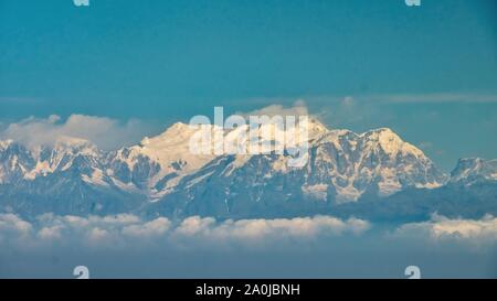 Himalaya und himalayan Peaks in Nepal Stockfoto