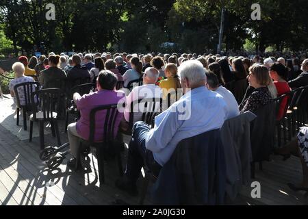 OSS, Niederlande. 20 Sep, 2019. dutchnews, Denkmal für die Opfer der Tragödie von Oss Credit: Pro Schüsse/Alamy leben Nachrichten Stockfoto