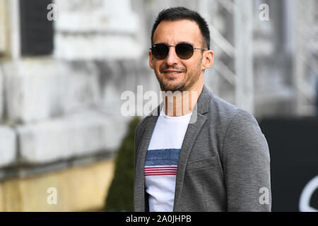 San Sebastian, Spanien. 20. September 2019. Alejandro Amenabar an der 67th International Film Festival in San Sebastian. Credit: Julen Pascual Gonzalez/Alamy leben Nachrichten Stockfoto