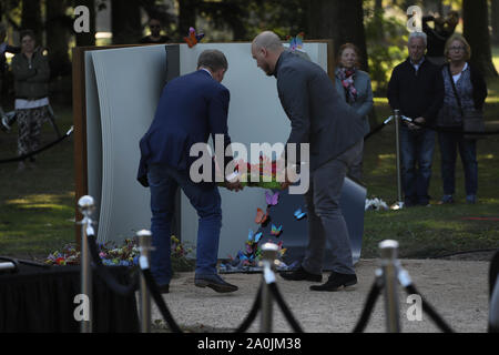 OSS, Niederlande. 20 Sep, 2019. dutchnews, Denkmal für die Opfer der Tragödie von Oss Credit: Pro Schüsse/Alamy leben Nachrichten Stockfoto