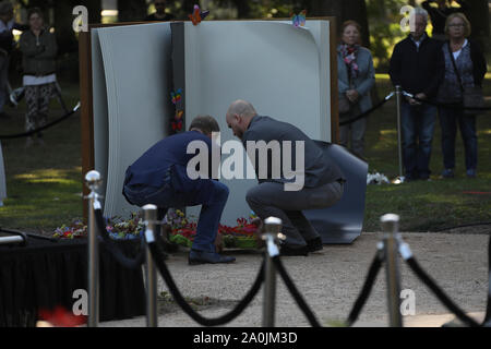 OSS, Niederlande. 20 Sep, 2019. dutchnews, Denkmal für die Opfer der Tragödie von Oss Credit: Pro Schüsse/Alamy leben Nachrichten Stockfoto