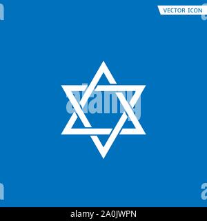 David stern Symbol Stock Vektor