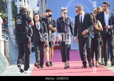 September 20, 2019, San Sebastian, Baskenland, Spanien: Kristen Stewart besuchte eberg 'Premiere während 67th San Sebastian Film Festival im Theater Victoria Eugenia am 20. September 2019 in San Sebastian, Spanien (Bild: © Jack Abuin/ZUMA Draht) Stockfoto