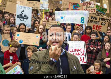 Norwich Klimawandel Streik 20.September 2019 Stockfoto