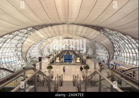 Bangkok International Flughafen (Suvarnabhumi) Stockfoto