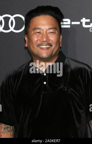 Roy Choi in der Ankunftshalle für Audi feiert die 71 Emmys, Sunset Tower Hotel, Los Angeles, CA 19. September 2019. Foto von: Priscilla Grant/Everett Collection Stockfoto