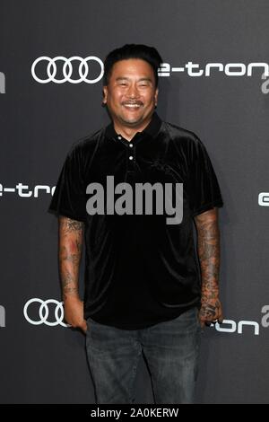 Roy Choi in der Ankunftshalle für Audi feiert die 71 Emmys, Sunset Tower Hotel, Los Angeles, CA 19. September 2019. Foto von: Priscilla Grant/Everett Collection Stockfoto