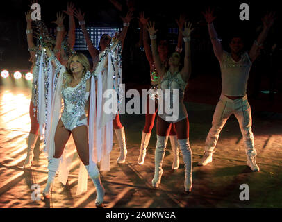 La cantante rockera Gloria Trevi Durante un Convivio con sus Fans y concierto El Palenque de la Feria de Leon/Guanajuato 2012… 28/ene/2012..*** Foto: Personal/NortePhoto**.* Keine * Verkauf * * 3. * Stockfoto