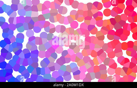 Abstrakte Mosaik Glas Hintergrund. Glasmalerei Banner. Vektor. Gradienten. Die bunte Elemente angeordnet in Regenbogenfarben. Grafik. Verträumt. Fantasy. Stockfoto