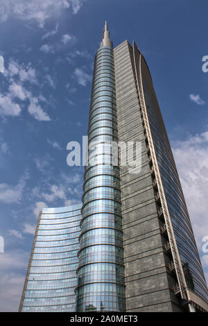 Piazza Gae Aulenti, Wolkenkratzer, Centro Direzionale von Mailand, Porta Nuova Stockfoto