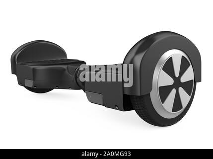 Hoverboard selbst Balancing Scooter isoliert Stockfoto