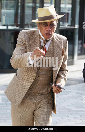 August Darnell außerhalb ITV Studios mit: August Darnell Wo: London, Großbritannien Wann: 21 Aug 2019 Quelle: Rocky/WENN.com Stockfoto